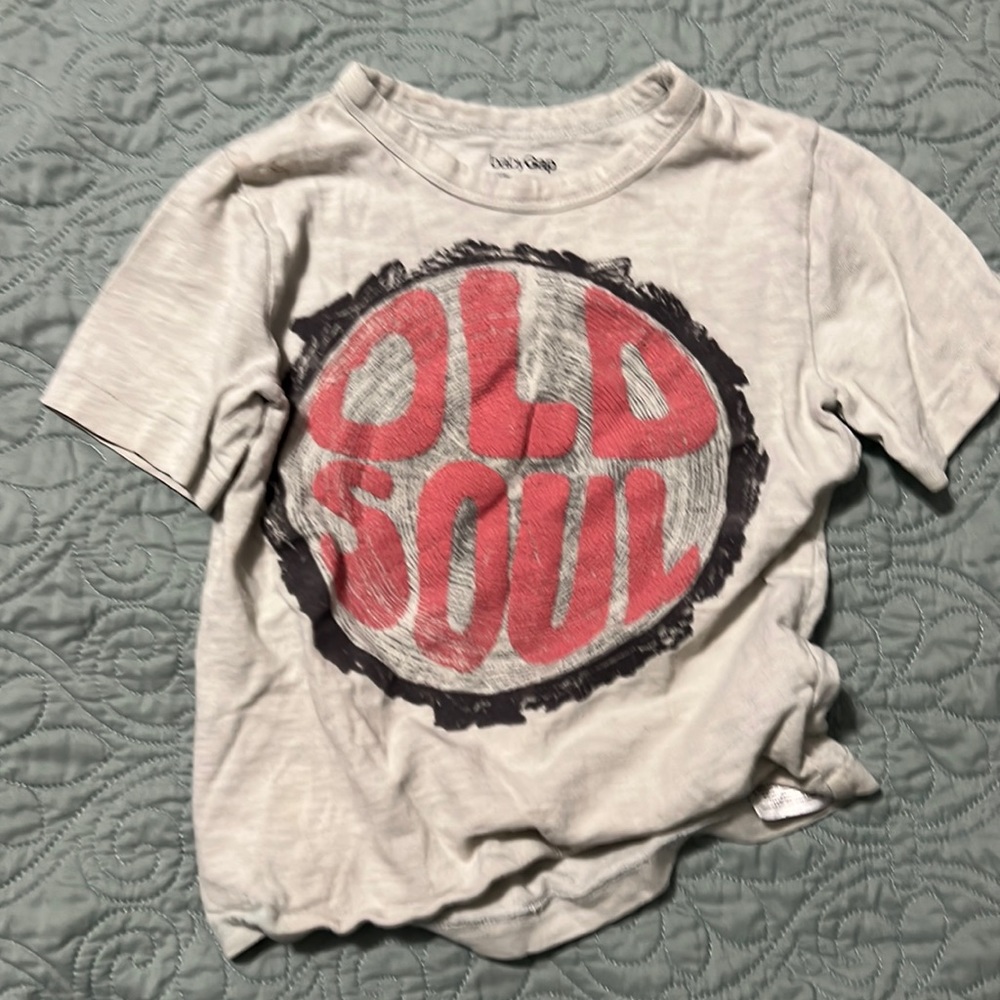 Baby GAP OLD SOUL TEE size 4 years